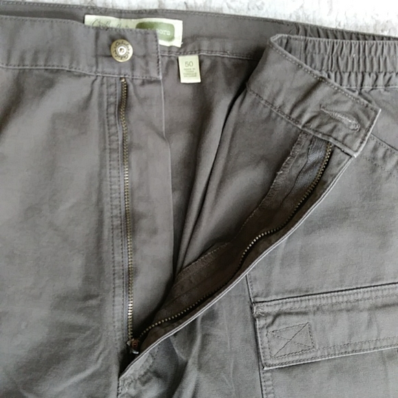 Cabela's Trail Canvas Cotton Shorts 50 Brown - Picture 6 of 15